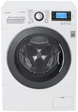 LG FH495BDS2 12KG 1400 Spin Washing Machine - White.